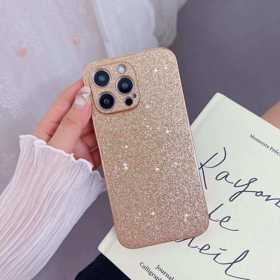 "Glitzerndes All-Inclusive Handyhülle für iPhone 14 Pro Max - Stoßfest und stilvoll in 5 Farbvarianten"