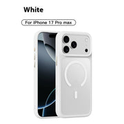 "Robuste Magnetische Handyhülle in Matt-Optik, Stoßfest und Fingerabdruckresistent für iPhone - Erhältlich in Vielfältigen Farben"