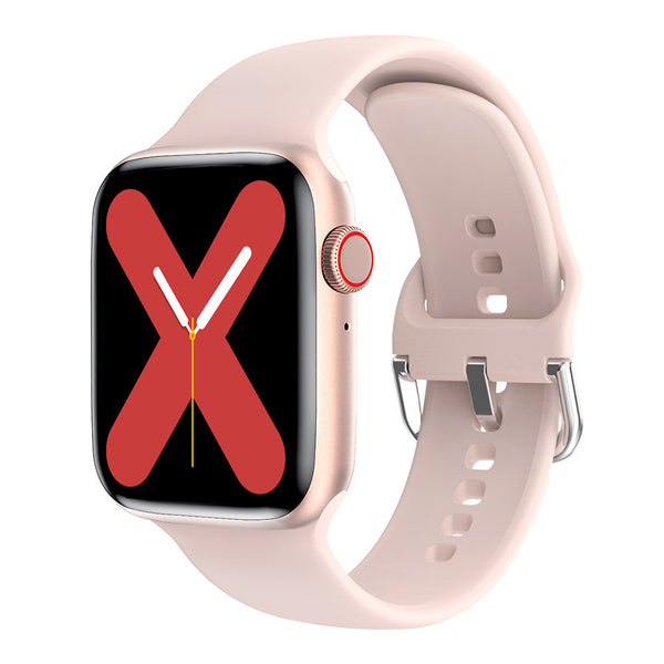 "Modische Bluetooth Anruf Smartwatch mit Split-Screen & Passwortschutz - Wasserdicht in Blau, Schwarz, Roségold, Weiß"