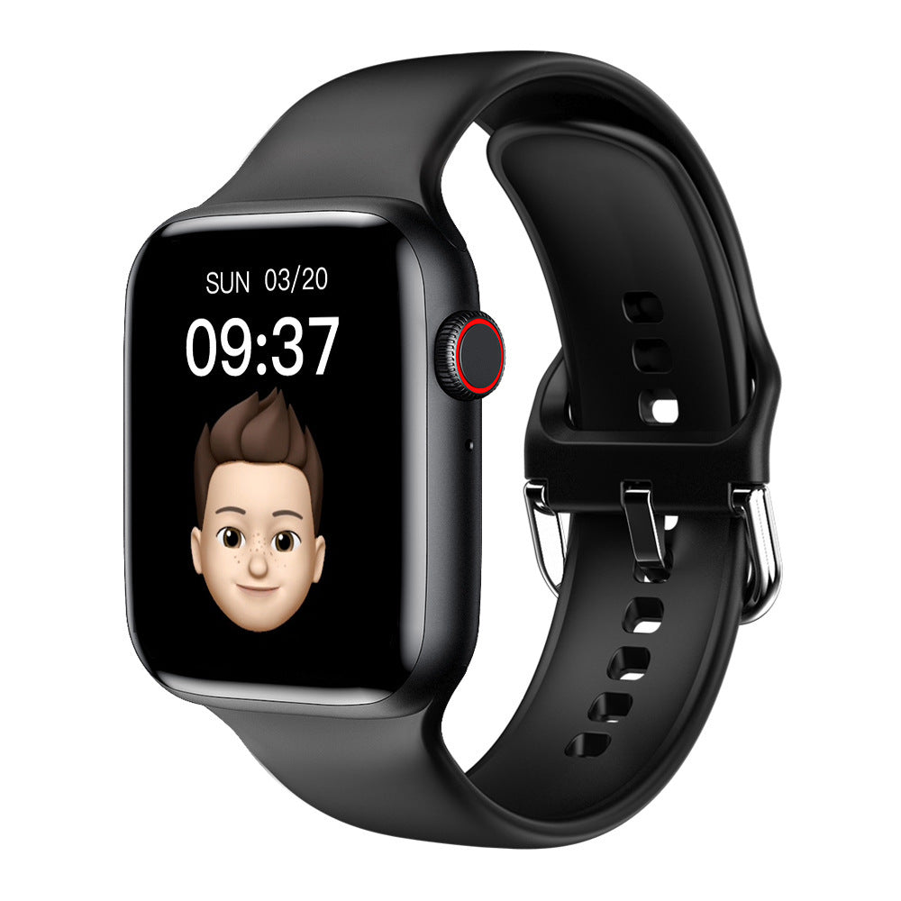"Modische Bluetooth Anruf Smartwatch mit Split-Screen & Passwortschutz - Wasserdicht in Blau, Schwarz, Roségold, Weiß"