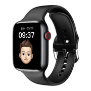 "Modische Bluetooth Anruf Smartwatch mit Split-Screen & Passwortschutz - Wasserdicht in Blau, Schwarz, Roségold, Weiß"