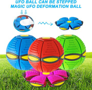 "Interaktives UFO-Haustierspielzeug: Robuster Flugball für Hunde, Leuchtender Magic Ball, Outdoor-Spaß & Training, Ideal für Kinder und Hunde, Perfektes Geschenk"