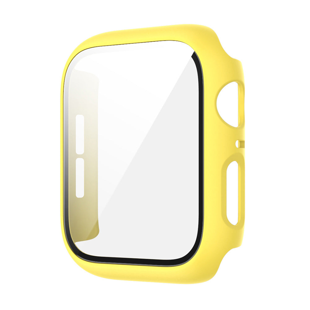 "Premium Schutzgehäuse für iWatch Modelle, PC+Glas, 9H Gehärtetes Glas, Umweltfreundlich, Verschiedene Farben und Größen"