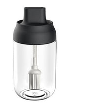 "Hochwertiges Airo Gewürzglas 250ml mit Löffel und Deckel - Premium Küchenhelfer in Schwarz, Blau und Schwarz"