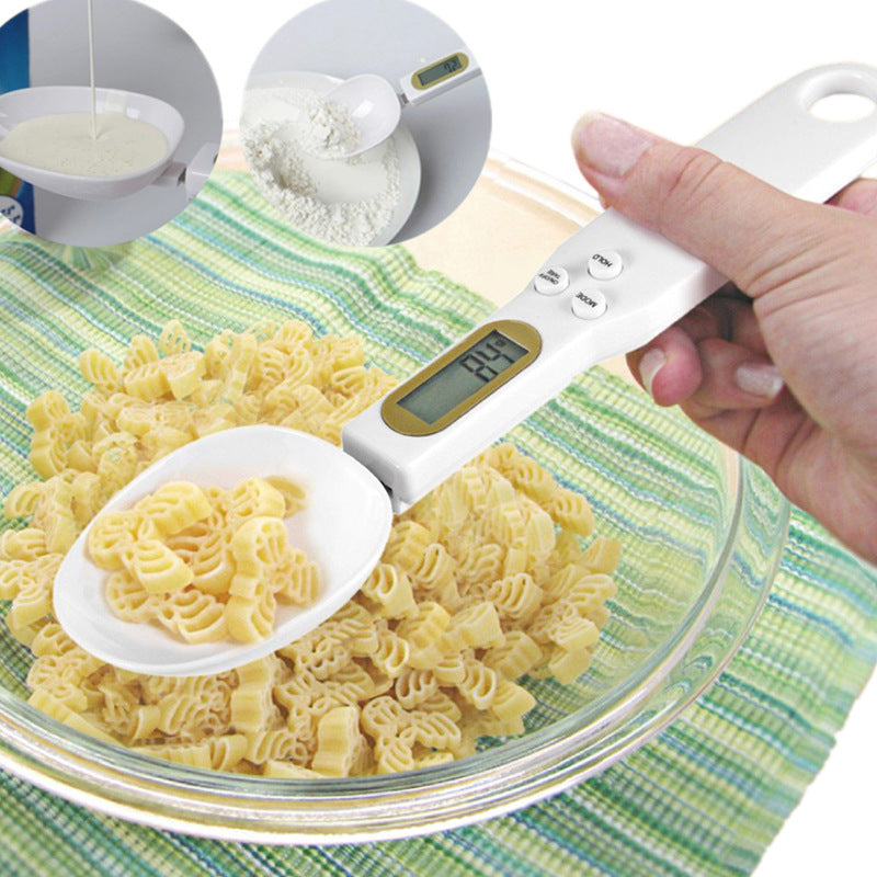 "Digitale Küchenwaage Löffel mit LCD-Anzeige - Elektronisches Messwerkzeug für Kochen und Backen - Ideal für Kaffee, Tee, Zucker - Präzises Wiegen bis 500g"
