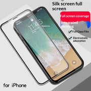 "Premium Vollbild Hartglas Handy Displayschutz für iPhone 14, 15, 16 - Stoßfest, Staubresistent & HD Klarheit"