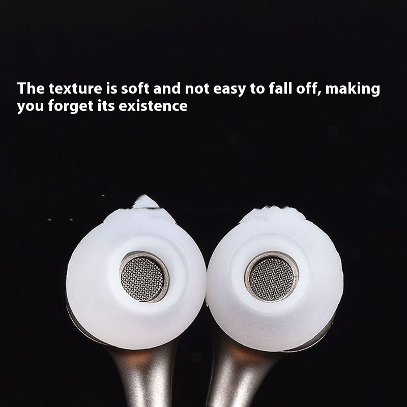 Universal In-ear Earphone Protective Cover Silicone Earplugs