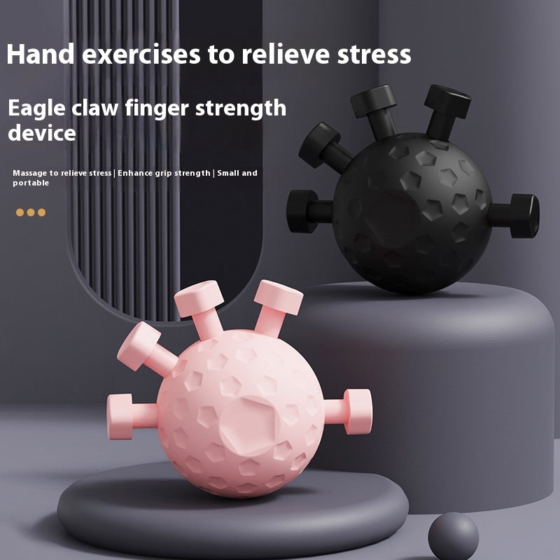 "Verstellbarer Finger-Hand-Kraftverstärker, Griff-Widerstandsbälle, Unterarmtraining und Klettertraining, ideal für Musiker und Büroangestellte"