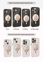 "Premium Magnetisches HD Handycase - TPU Rückdeckel Stil mit Tiermotiven, Schwarz und Weiß verfügbar"