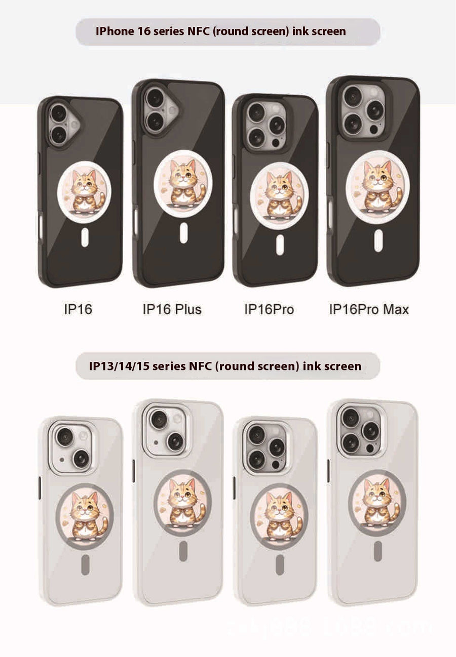 "Premium Magnetisches HD Handycase - TPU Rückdeckel Stil mit Tiermotiven, Schwarz und Weiß verfügbar"