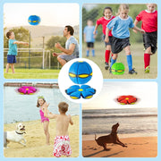 "Interaktives UFO-Haustierspielzeug: Robuster Flugball für Hunde, Leuchtender Magic Ball, Outdoor-Spaß & Training, Ideal für Kinder und Hunde, Perfektes Geschenk"