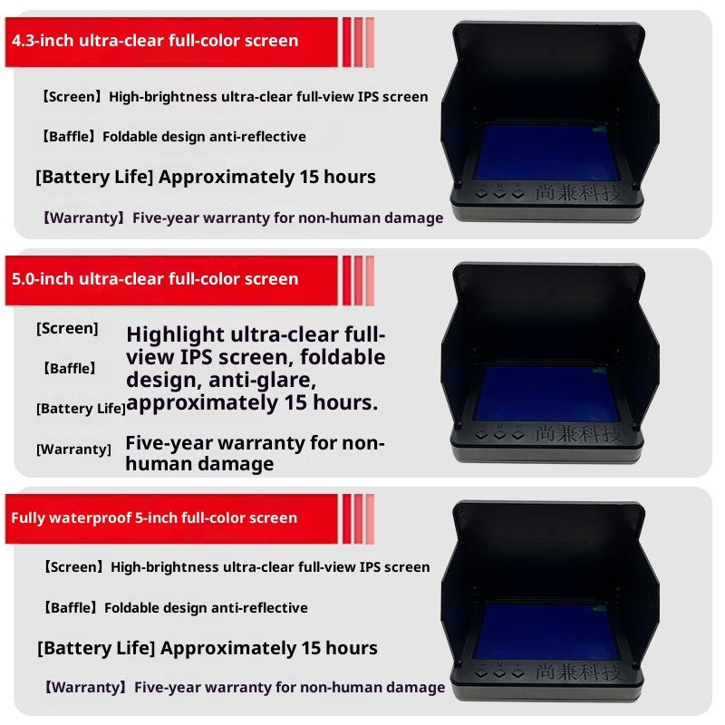 Fish Finder High-definition Underwater Camera 2024 New Model Visible Fishing Probe