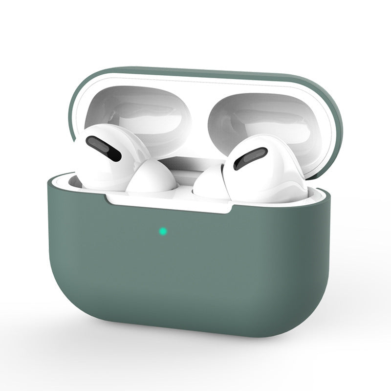 "Premium Silikon Schutzhülle für AirPods Pro - Kompatibel mit Apple iPhone Modellen"