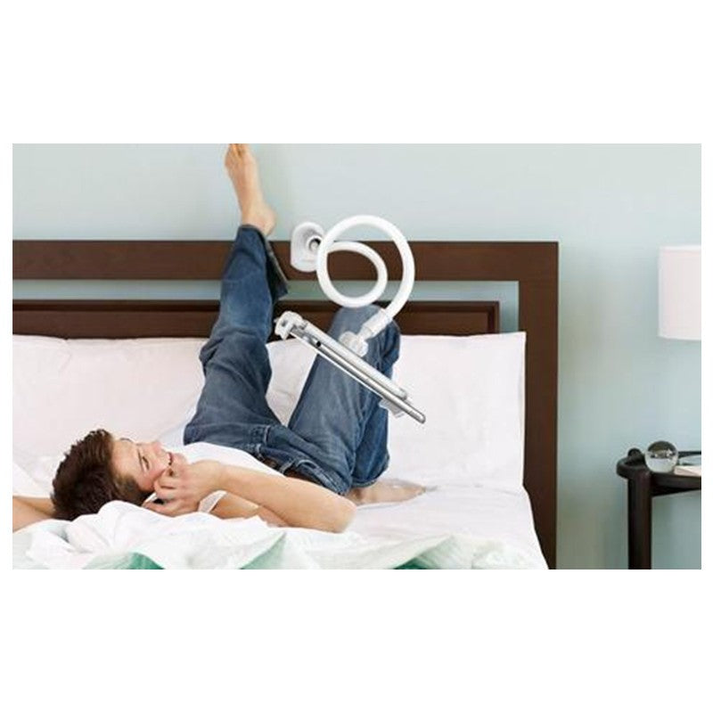 "360 Grad Spirale Handy & Tablet Halterung - Komfortable, Stabile & Flexible Lösung für Freihändige Nutzung"