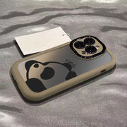 "Trendige Gradient Panda iPhone Hülle, Stoßfest, Anti-Fall & Kratzfest - Kompatibel mit allen iPhone Modellen"