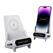 "Vielseitiger Lazy Chair Stand für Desktop mit verbesserter Audioqualität und Auto-Sensing Schnellladegerät - Ideal für Serienmarathons"