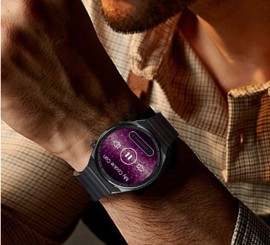 "Multifunktions-Smartwatch mit Offline-Zahlung und Bluetooth-Anruf, 1.39 Zoll Touchscreen, 32MB RAM, Silikonarmband - Verschiedene Farboptionen"