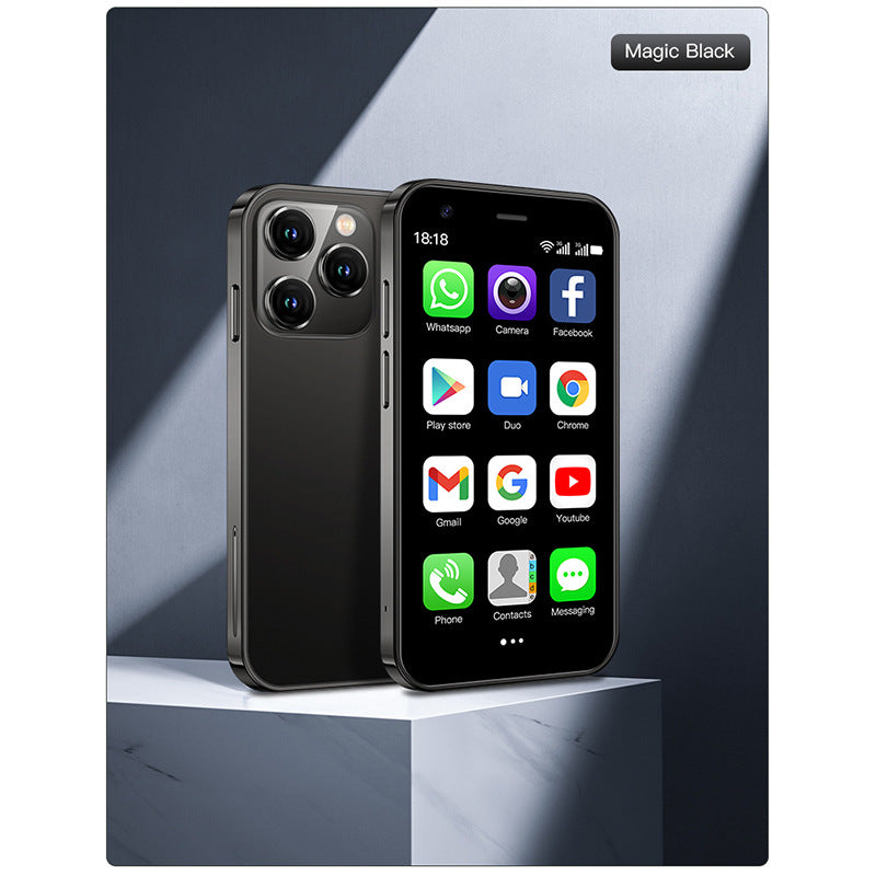 "XS15 Ultra-kompaktes 3,5-Zoll Mini-Smartphone, 2GB RAM, 16GB, Android, 2600mAh Akku, 20MP Kamera - in Vier Farben erhältlich"