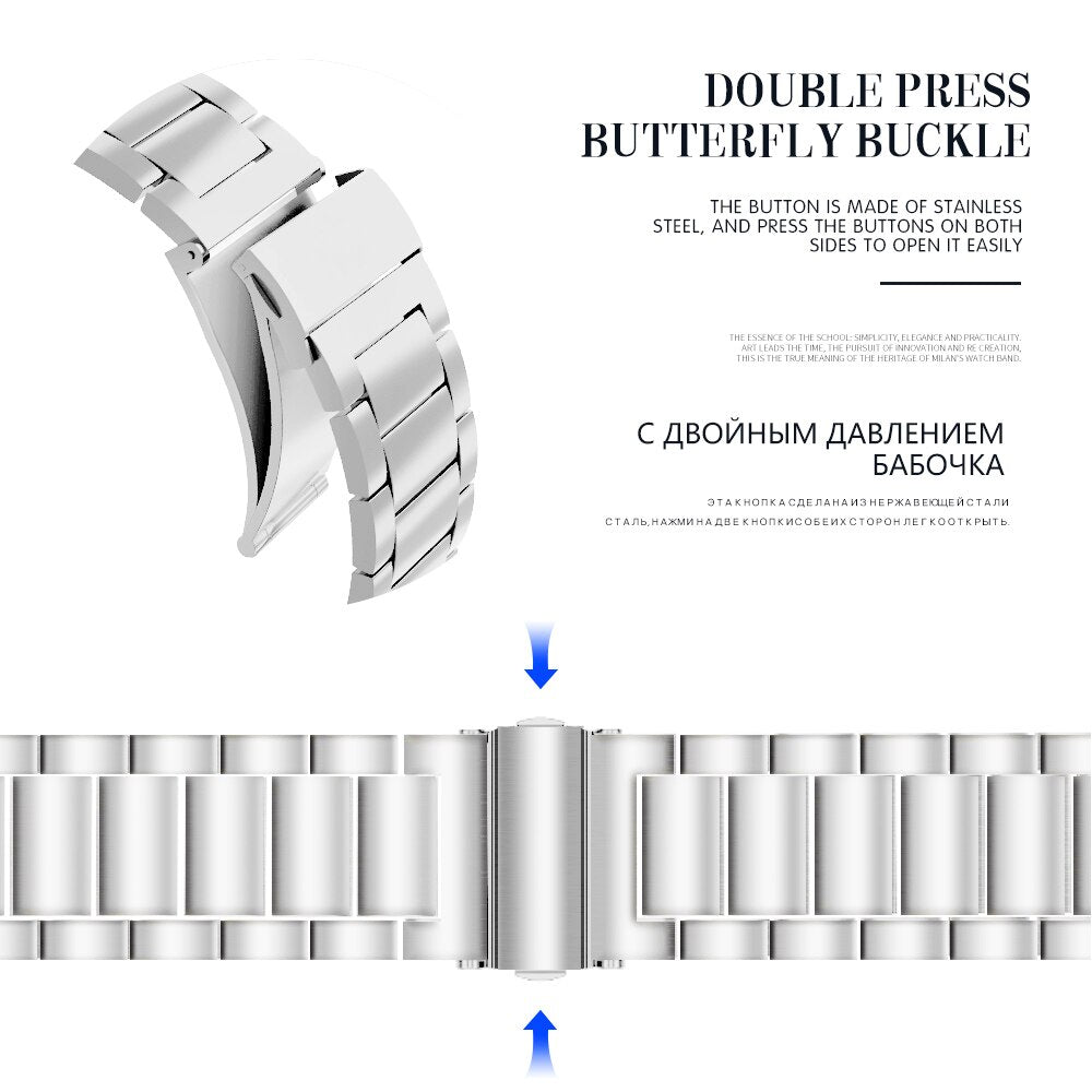 Elegantes Metallarmband für Apple Uhr