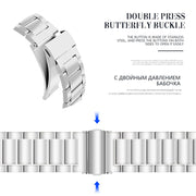 Elegantes Metallarmband für Apple Uhr