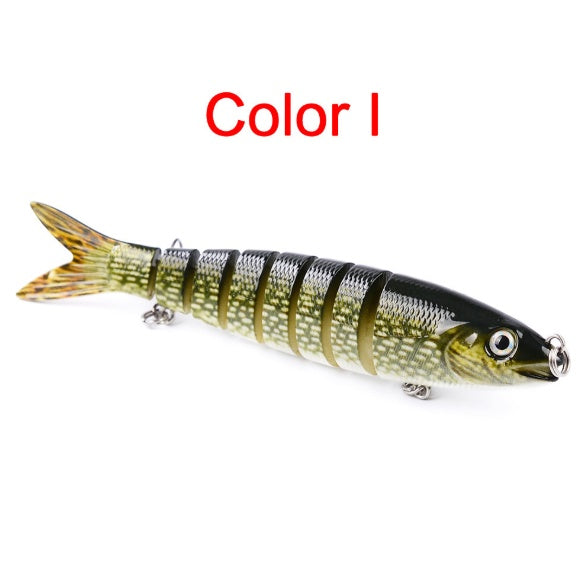 "Premium Hecht & Karpfen Angelköder - Robuste, Mehrteilige Hardbaits für Verbesserte Wurfweiten & Fischfang-Erfolg"