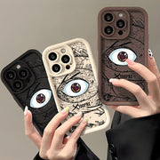 "Silikon Handyhülle in Vielfältigen Farben - DS Eye of God Design - Stoßfest, Anti-Fall & Anti-Fingerabdruck für Alle iPhone Modelle"