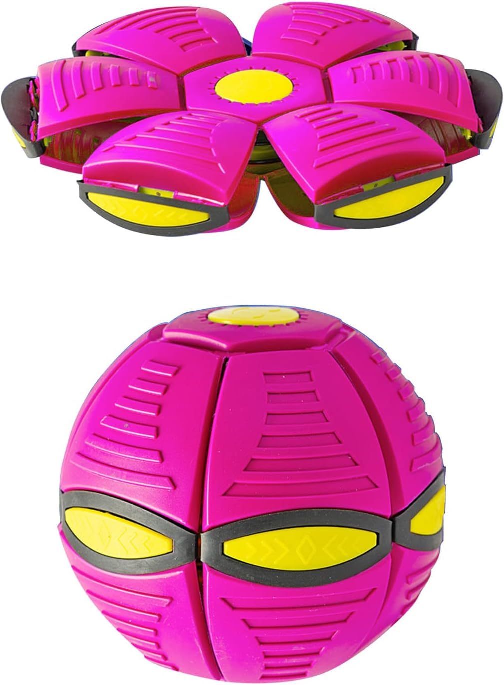 "Interaktives UFO-Haustierspielzeug: Robuster Flugball für Hunde, Leuchtender Magic Ball, Outdoor-Spaß & Training, Ideal für Kinder und Hunde, Perfektes Geschenk"
