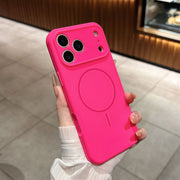 "Stilvolle Magnetische Handyhülle aus Flüssigsilikon für Modell 17 - Stoßfest und Anti-Fingerabdruck in Vielfalt Farben"