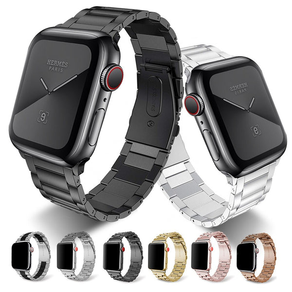Elegantes Metallarmband für Apple Uhr