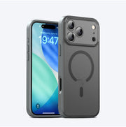 "Frosted Serie Hautfreundliche Weiche und Harte Kombination Schutzhülle für iPhone - Verschiedene Farben mit Magnetischer Saugfunktion"