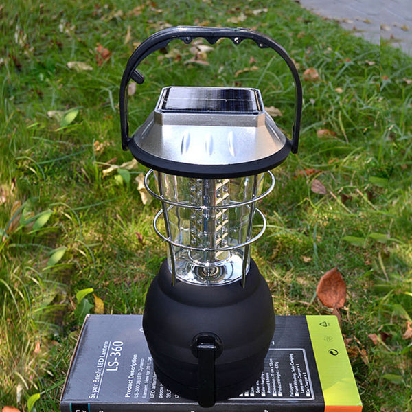 "Solarenergie Camping Licht Modell 2860 - Tragbar, Robust & Langlebig mit 8 Stunden Beleuchtung - Ideal für Outdoor-Abenteuer & Notfälle"