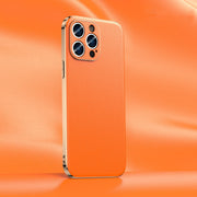 "Premium Echtleder Schutzhülle für iPhone - Elegant & Vielfarbig, Kompatibel mit iPhone 11 bis 15 Pro Max"