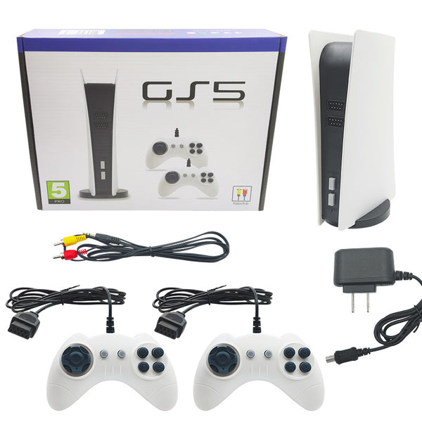 "Nostalgic Retro P5 Mini TV GS5: Kompakte Spielekonsole mit 620 vorinstallierten Spielen - Perfekt für Familienabende"