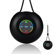 "Tragbarer Mini Bluetooth-Lautsprecher für den Außenbereich, Wasserdicht und Farbenfroh Leuchtend - Kompakt mit Klarer Klangqualität und LED-Lichteffekten"