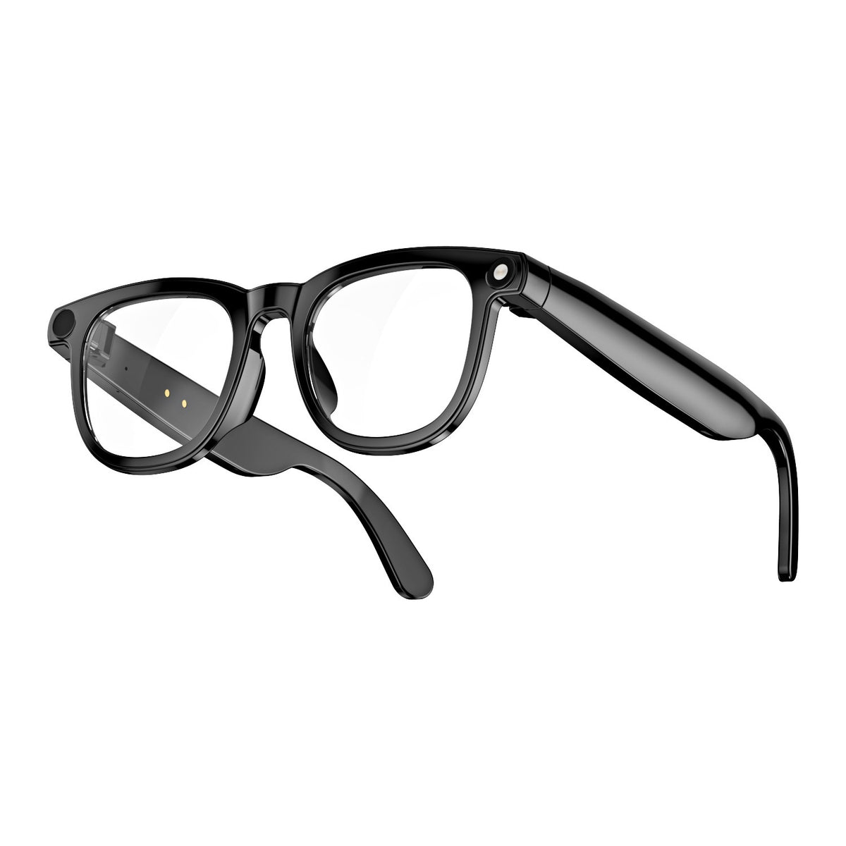 "Intelligente AI-Brille mit 800W Doppelobjektiv, Anti-Shake, Rauschunterdrückung und Wasserfest - Musik & Bluetooth Anruf Funktionen"
