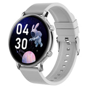 "Edelstahl Business Smartwatch mit Bluetooth Anruf, Herzfrequenzmonitor und Wasserdicht Funktion"