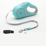 "Premium Automatische Hundeleine und Hundehalsband Set, Verstellbar und Ausziehbar, Ideal für Kleine bis Mittelgroße Hunde, in Verschiedenen Farben erhältlich"