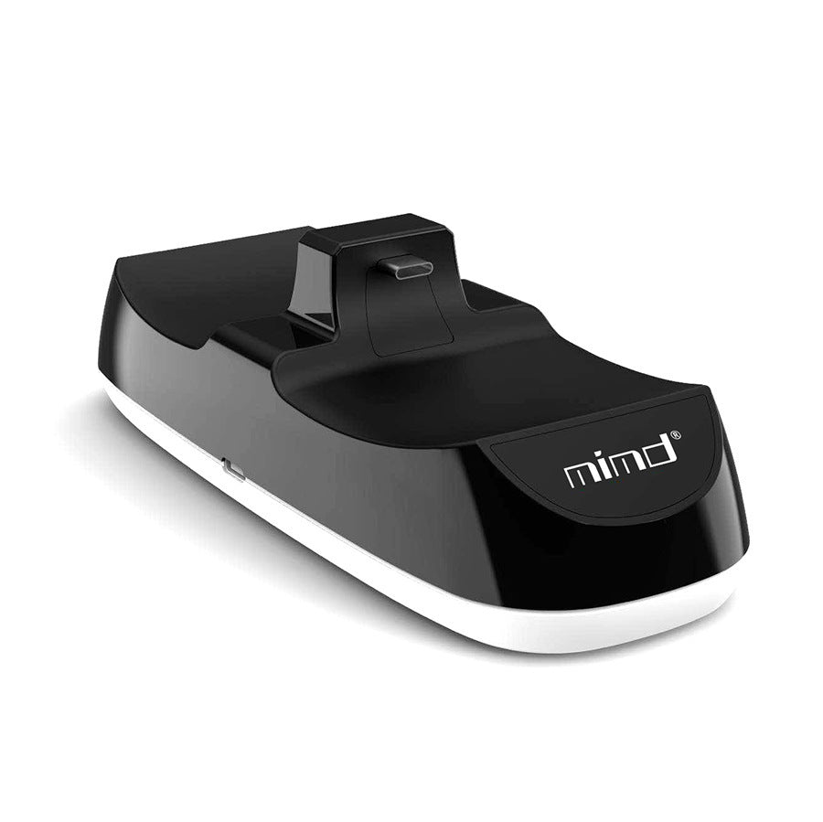 "LED-Licht PS5 Dual Wireless Controller Ladegerät mit Schnellaufladung und Zwei-Farben-Indikator"