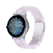"Vielseitiges Resin Armband für Smartwatches - Kompatibel mit Samsung und Non-Samsung Marken in Vielfältigen Farben"