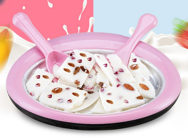 "Leckere Gesunde Eiscreme zu Hause - Manuelle Joghurt-Frittiermaschine, Kinderfreundliches Material, Kein Strom benötigt"