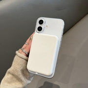 "Ultra-dünne Transparente Magnetische Handyhülle, Anti-Fall PC Material, Kompatibel mit Apple"