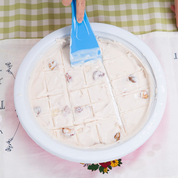 "Leckere Gesunde Eiscreme zu Hause - Manuelle Joghurt-Frittiermaschine, Kinderfreundliches Material, Kein Strom benötigt"