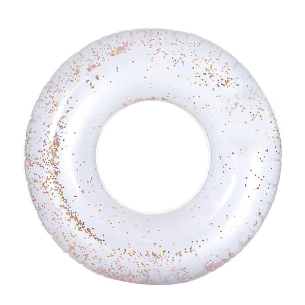 "Umweltfreundlicher PVC Schwimmring für Erwachsene, 0.18mm Dicke, Einfarbige Musterung, Ideal für Schwimm- und Wassersport"