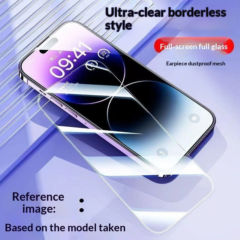 "Premium Gehärtetem Glas Displayschutz mit Sturz- und Privatsphäre-Schutz für alle Apple Modelle"
