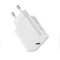 "Schnellladegerät Adapter mit Ladekabel: 20W, PD Protokoll, Kompatibel für EU & US"