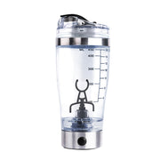 "Elektrischer Eiweiß-Shake-Mixer USB, Tragbarer Milch-Kaffee-Blender, Fitness-Sportflasche 600ml, Leicht zu Reinigen, Perfekt für Unterwegs"