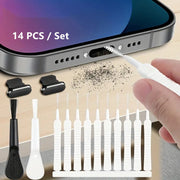 "Premium Reinigungsset für Handy-Ladeanschlüsse und Computertastaturen - Für Spürbar Bessere Verbindungen und Zuverlässige Geräteleistung"