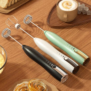 "Edelstahl Elektrische Handmixer, Multifunktional & Kabellos, Ideal für Backen, Milchshake, Sahne Schlagen - 3 Gänge, Verschiedene Farben Verfügbar"