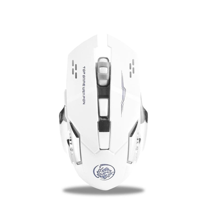 "Präzise Kabelgebundene Gaming-Maus mit Wiederaufladbarer Bluetooth-Funktion - Ideal für Laptops"