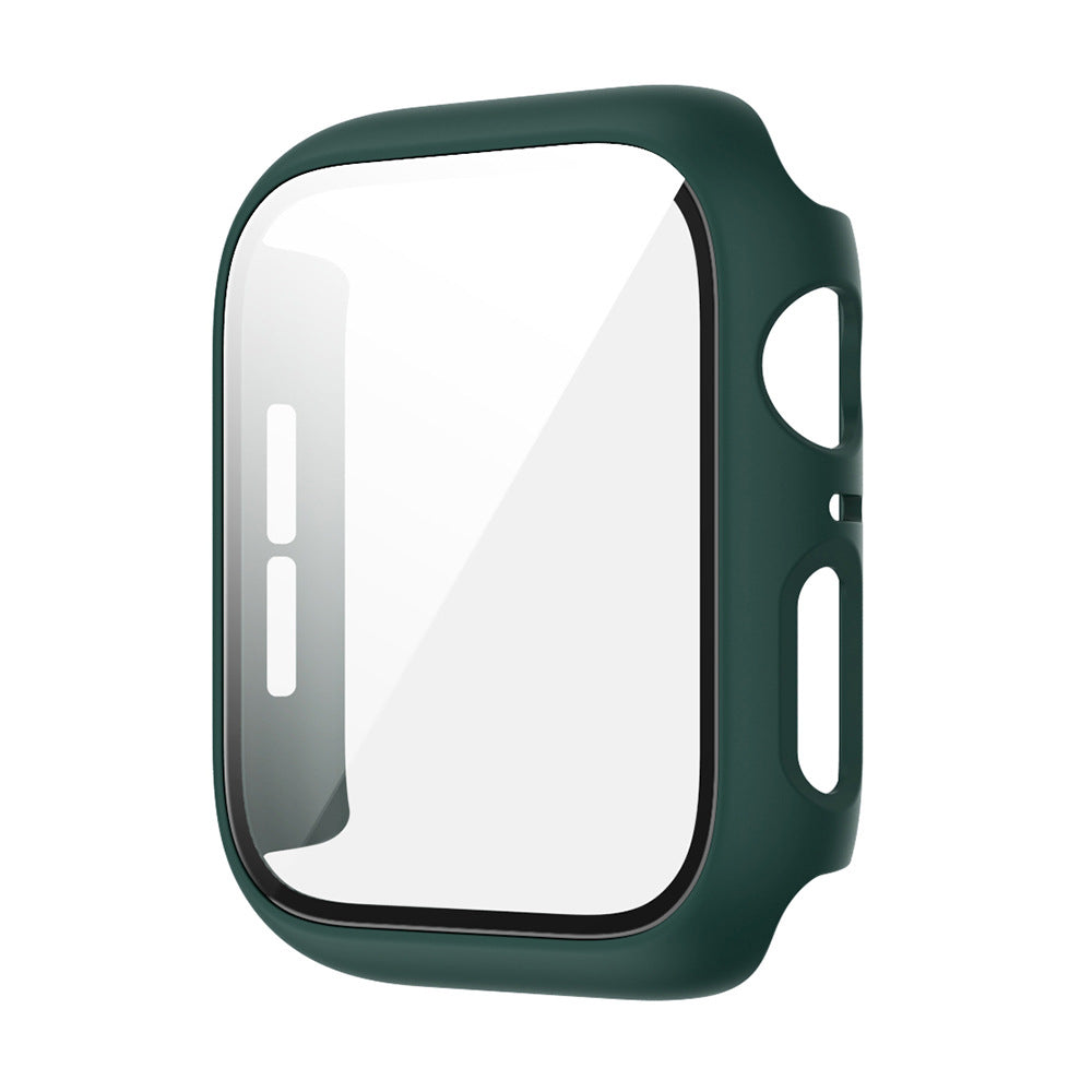 "Premium Schutzgehäuse für iWatch Modelle, PC+Glas, 9H Gehärtetes Glas, Umweltfreundlich, Verschiedene Farben und Größen"